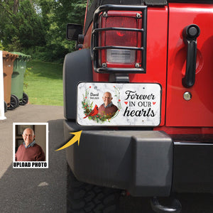 Personalized Photo License Plate - Forever In Our Hearts