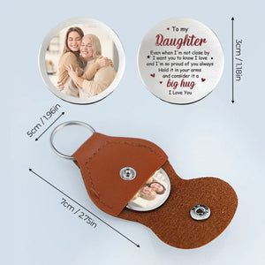 I Love You And I’m So Proud Of You - Family Personalized Custom Pocket Hug