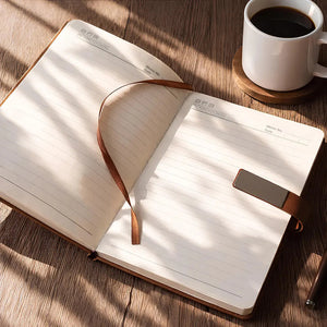 Congrats Grad Personalized Leather Notebook Set
