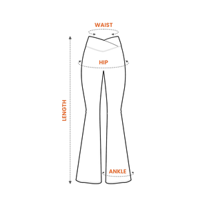 Retro Pattern - Personalized Flare Leggings