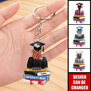 Personalized Graduation Class Senior Graduate Gift Acrylic Keychain