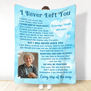 Memorial Gift For Loss Of Loved Ones Personalized Blanket