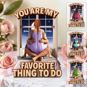 Naughty Couple - Personalized Acrylic Plaque Gifts For Couple