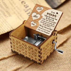 My Love For You Is Forever - Personalized Hand Crank Music Box