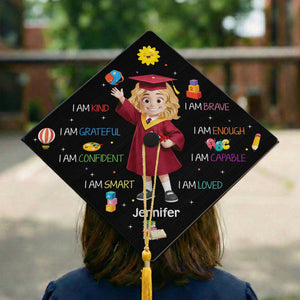 Custom Preschool Kindergarten Graduation - Personalized Graduation Cap Topper