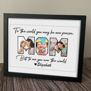 Personalized Happy Mother's Day To Mom Picture Frame