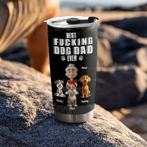 Best Dad Ever - Personalized Tumbler