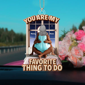 Naughty Couple - Personalized Acrylic Ornament Gifts For Couples