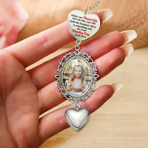 "Something Old" Custom Photo Wedding Charm โ Personalized Keepsake For Your Wedding Day