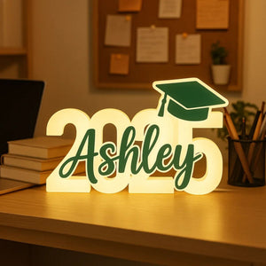 Class Of 2025 Graduation Personalized Light Box, Graduation Gift, Graduation Party Decoration