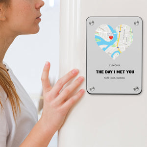 A Special Place, Forever Framed Personalized Magnet