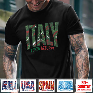 Personalized Shirt With National Soccer Teams & Countries