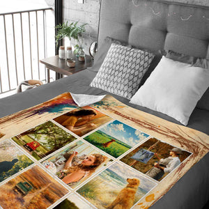 Custom Artist Portfolio Blanket – Personalized Painter Gift | Fine Art Throw For Art Lovers