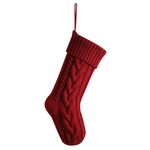 Personalized Embroidered Knitted Christmas Stockings
