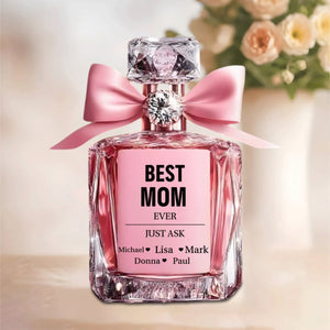 Best Mom Ever - Personalized Mother Custom Shaped Acrylic Plaque