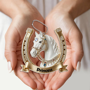 Personalized Horse Acrylic Ornament Gift For Horse Lover