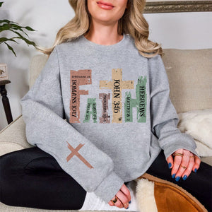 Retro Christian Quotes Sweatshirt