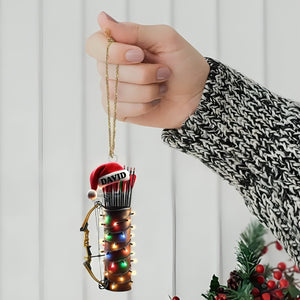 Personalized Archery Christmas Ornament Archery Christmas Gift Decoration