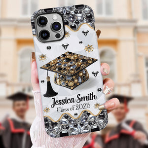 Personalized 2025 Grad Gift - Custom Printed Graduation Phone Case