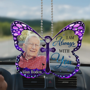 Custom Photo In Memory, We Keep Their Spirit Alive - Memorial Personalized Car Ornament