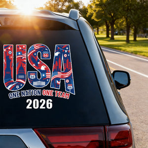 Rep Your Nation โ Personalized 2026 Soccer Country Decal