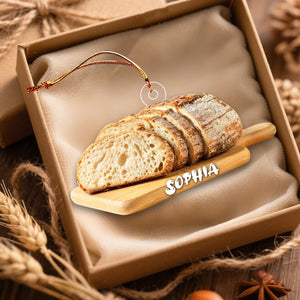 Sourdough Bread Ornament– Personalized Baking Gift For Christmas Tree Decor | Gifts For Bakers & Baking Lovers
