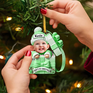 Gift Box Baby - Personalized Acrylic Ornament