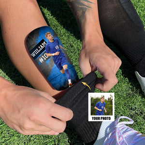 Colorful Splash Ink-Personalized Football/Soccer Shinpads