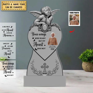 I'm Always With You -Personalized Memorial Angel Acrylic Plaque