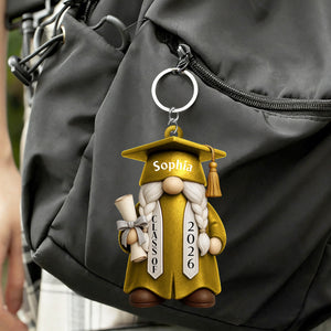 Celebrate Academic Achievements - Class Of 2026 Personalized Acrylic Keychain