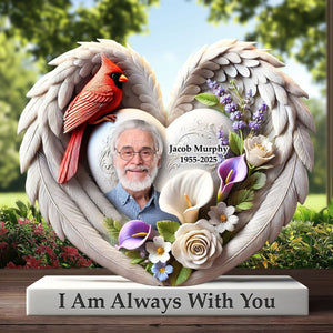 Memorial Heaven Plaque - Custom Photo Gifts-– Cherish Loved Ones Forever