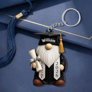 Celebrate Academic Achievements - Class Of 2026 Personalized Acrylic Keychain