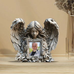 Angel Wings - Personalized Memorial Acrylic Plaque