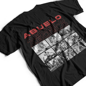 Custom Photo B&W Personalized T Shirt Gift For Father, Grandpa