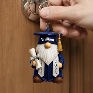 Celebrate Academic Achievements - Class Of 2026 Personalized Acrylic Keychain