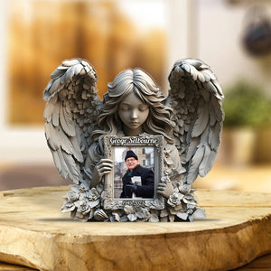 Angel Wings - Personalized Memorial Acrylic Plaque