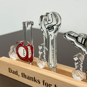 Personalized Daddy’s Little Helpers Lamp&Decor