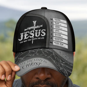 Jesus The Way The Truth The Life Personalized Classic Cap