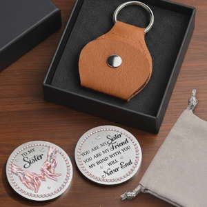 Custom Pocket Hug - Personalized Best Friend Birthday Gifts - Sisters Always Stand Together