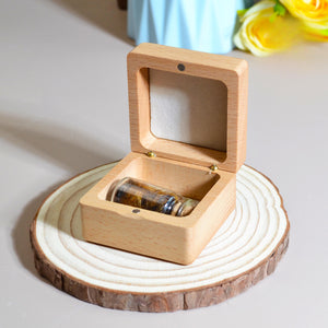 Custom Wooden Pet fur Keepsake Personalized Wooden Pet Ashes Box Pet Loss Gifts