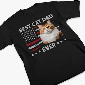 Custom Photo Ultimate Dog Dad - Pet Personalized Custom Unisex T-shirt - Father's Day Gift