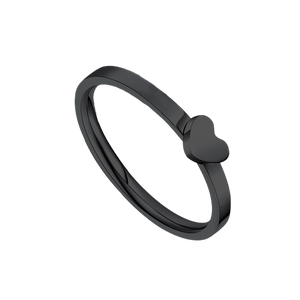 Couple Ring - Personalized Name Matching Heart Promise Rings