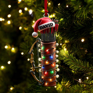Personalized Archery Christmas Ornament Archery Christmas Gift Decoration