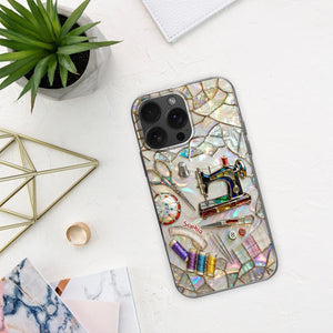 Celebrate Your Creativity Personalized Clear Phone Case, Gift For Craft Enthusiasts