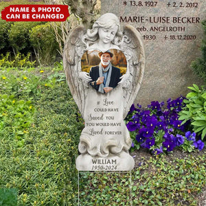 Forever With The Angels Personalized Yard Sign