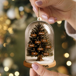 Create Your Family Tree With A Personalized Acrylic Ornament