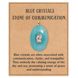 Natural Stone Precious Pendant Necklace