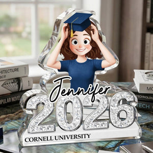 Class Of Graduation Gift - Personalized Acrylic Plaque