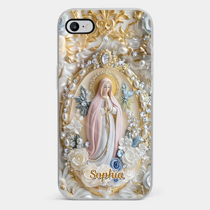 In Love And Faith - Family Personalized Custom 3D Inflated Effect Printed Clear Phone Case - Gift For Yourself, Best Friends, Siblings, Family Members