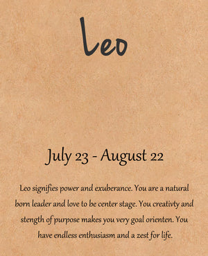 Natural Stone Hand Woven Bracelet With Twelve Constellations Paper Card